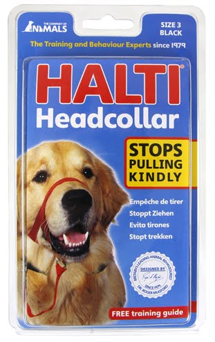 company of animals halti headcollar zwart-1