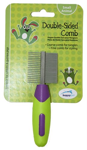 happy pet knaagdier double sided comb-1