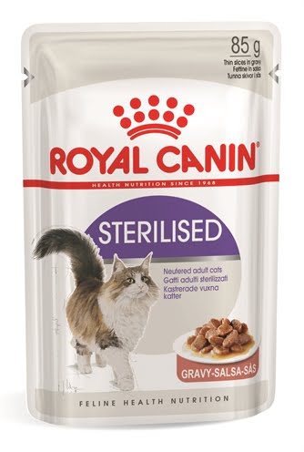 royal canin feline sterilised in gravy-1