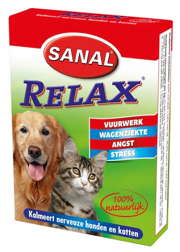 sanal dog / cat relax kalmeringstablet-1