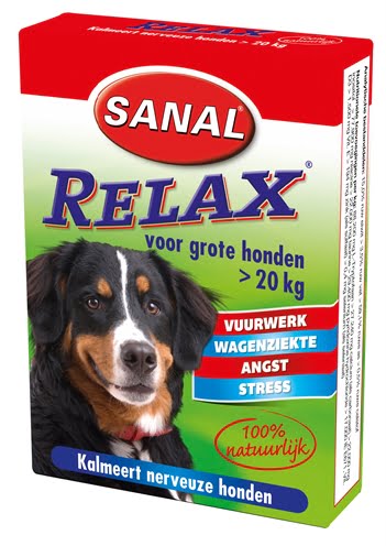 sanal dog relax kalmeringstablet large-1