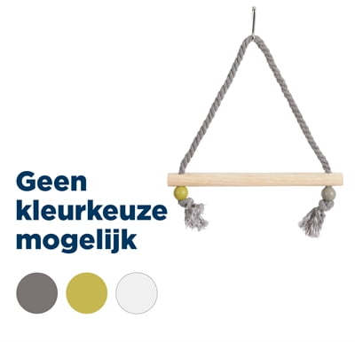 zolux schommel hout met touw assorti-1