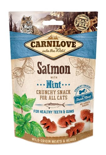 carnilove crunchy snack zalm / munt-1