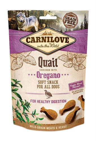 carnilove soft snack kwartel / oregano-1